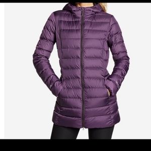 Eddie Bauer Down filled winter coat EUC
